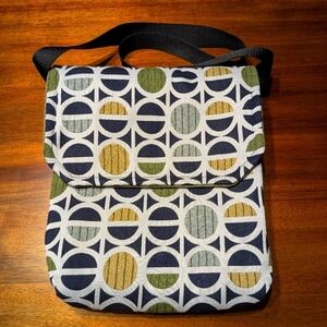 Handmade Geometric Pattern Crossbody Bag